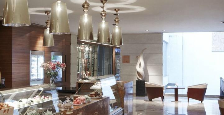 فندق جايبور ماريوت المظهر الخارجي الصورة The lobby of the hotel