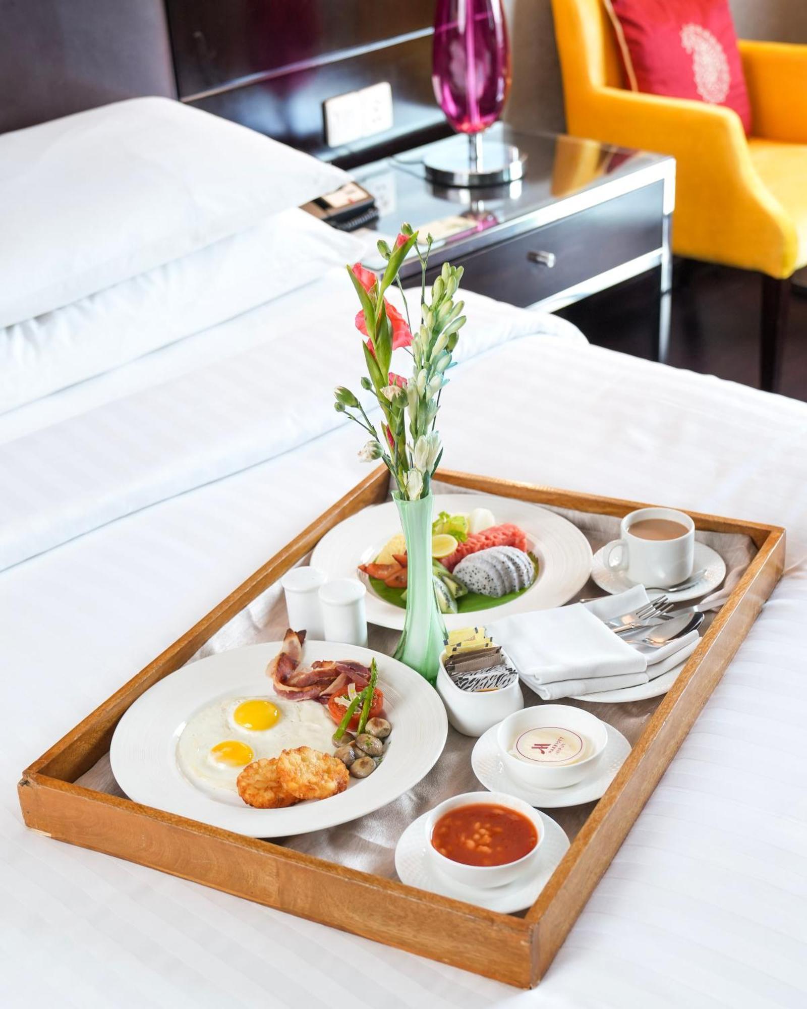 فندق جايبور ماريوت المظهر الخارجي الصورة Room service breakfast