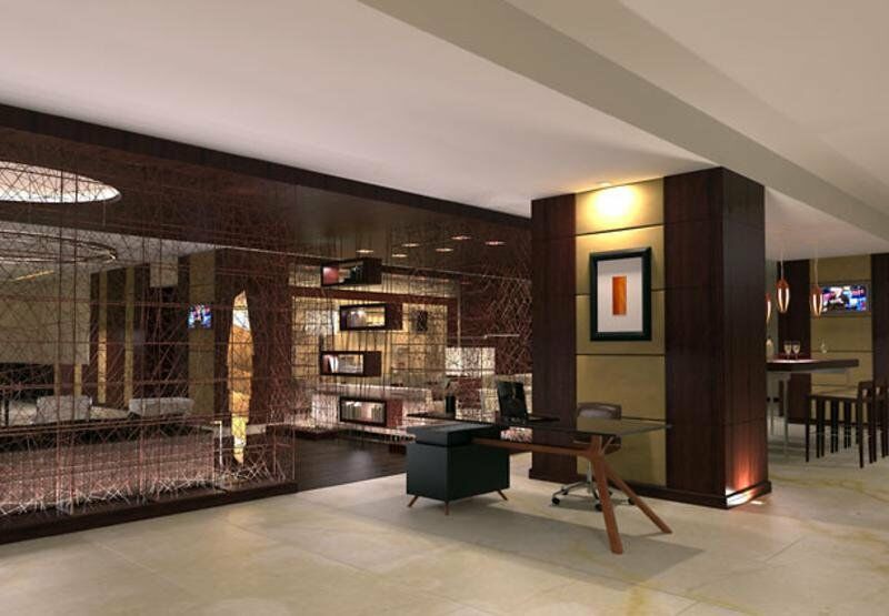 فندق جايبور ماريوت المظهر الخارجي الصورة The lobby of the hotel